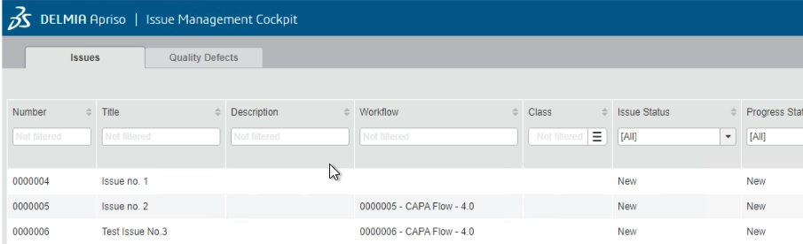 Issue Management Cockpit