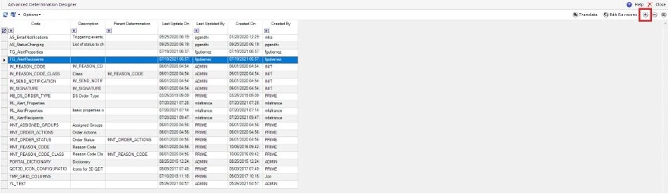 Determination Manager