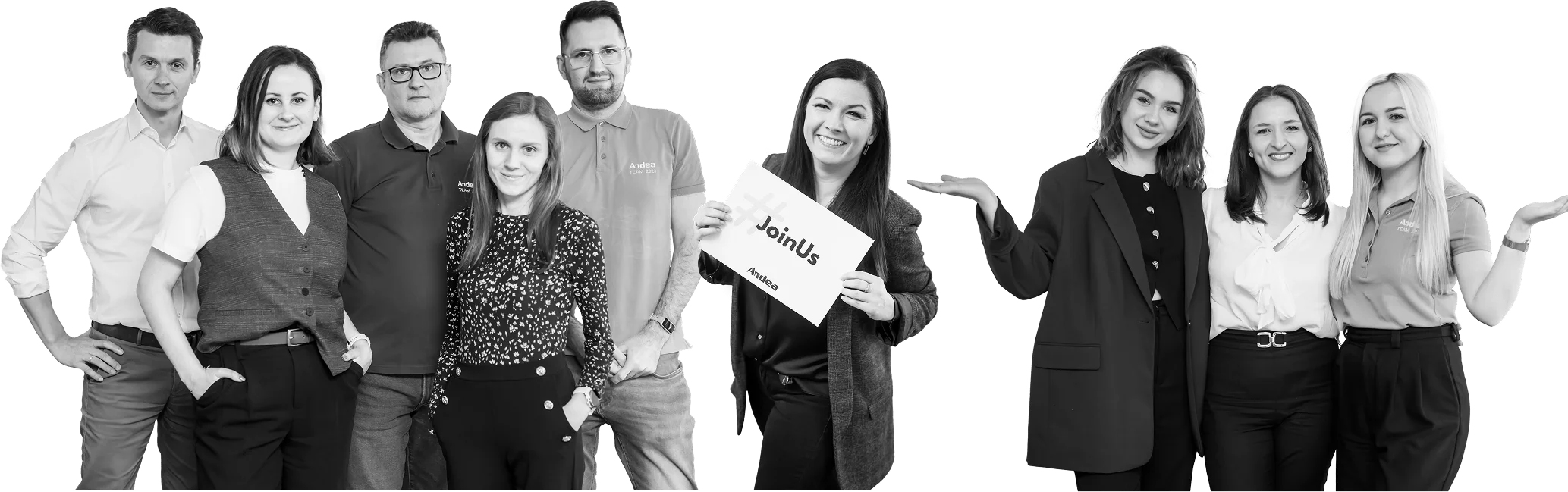 Group of smiling people