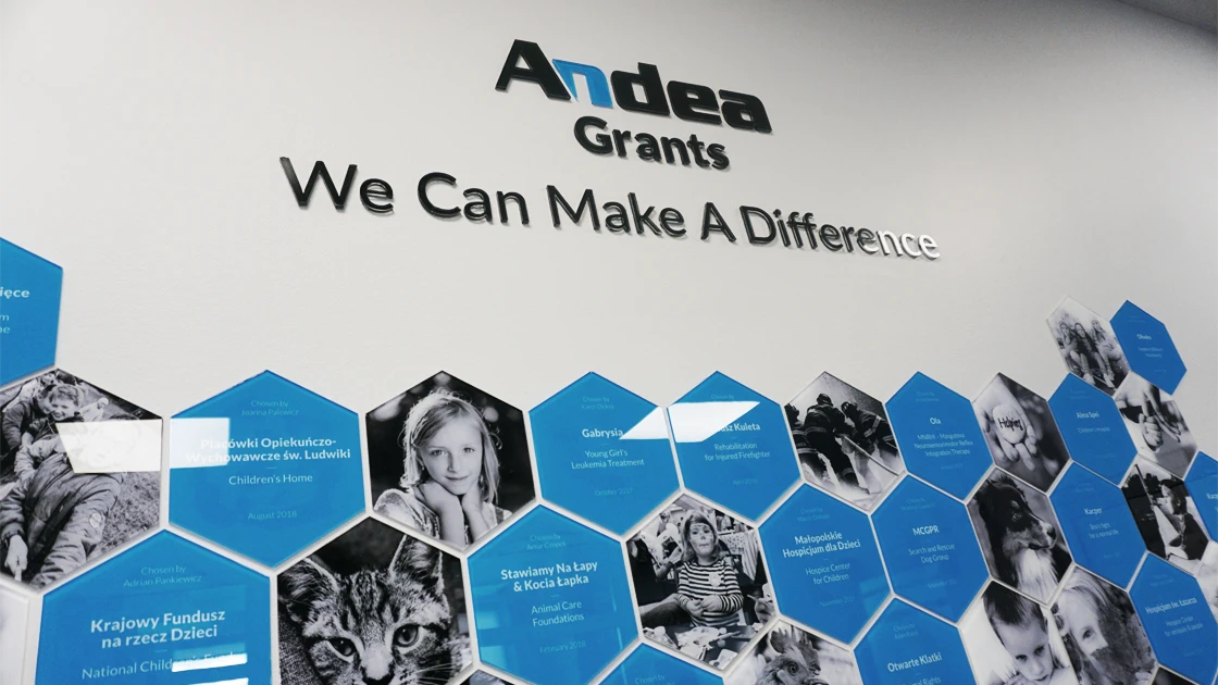 Andea Grants Wall