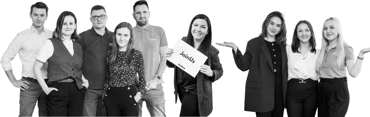 Group of smiling people